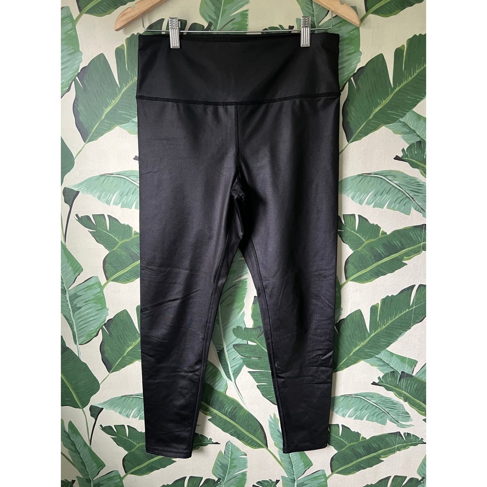 Kyodan Shine Leggings Womens Medium Black